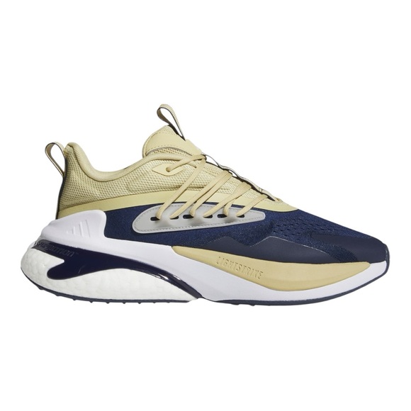 🏈🐝 Georgia Tech Yellow Jackets Adidas Shoes Sz 12.5 AlphaBoost V2 Navy Gold NWT - Picture 7 of 11